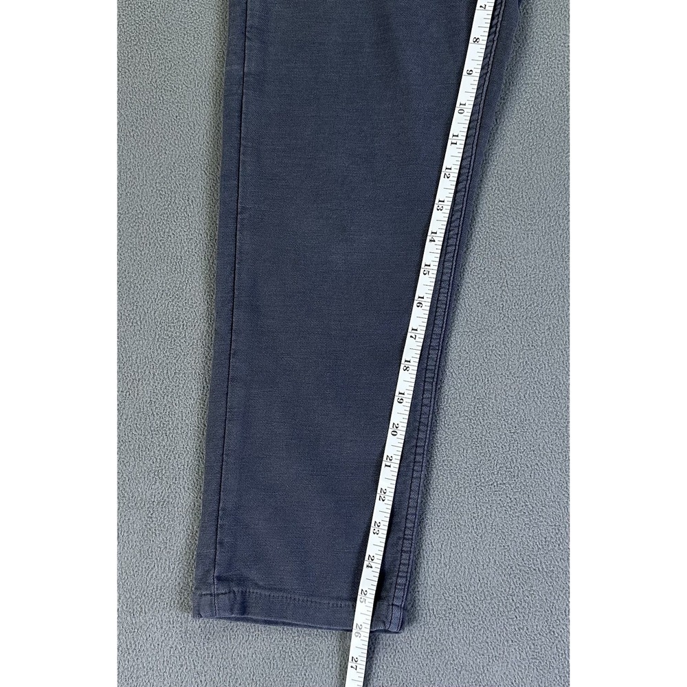 Faherty Pants Mens 31x26 Grey Stretch Terry 5 Pocket Vintage Wash Minimalist - Picture 7 of 11